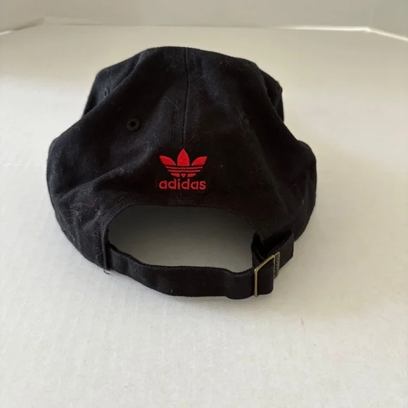 Adidas Adjustable Black Hat Patriotic Embroidered‎ American Flag Theme Logo. - Picture 8 of 12